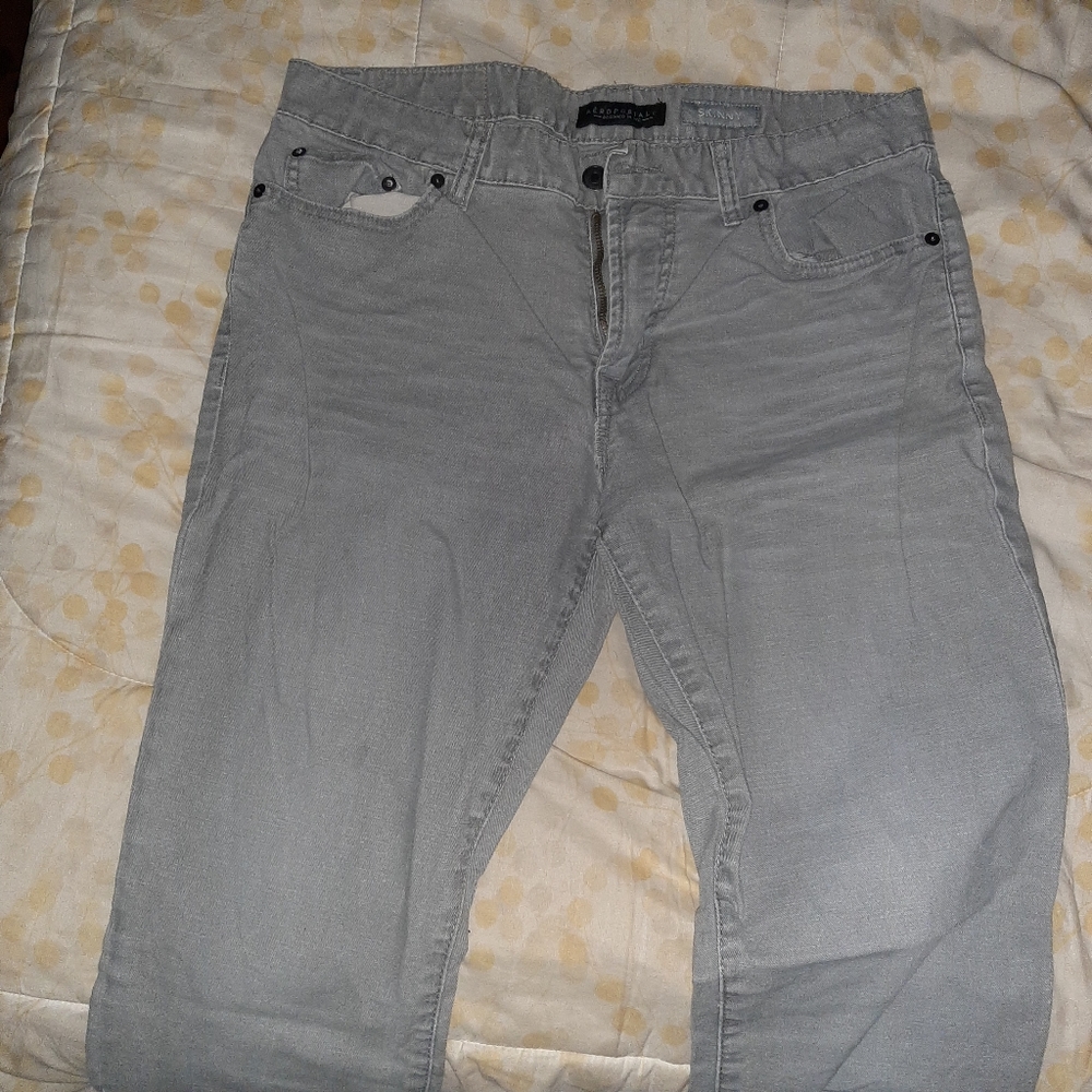 Grey jeans
